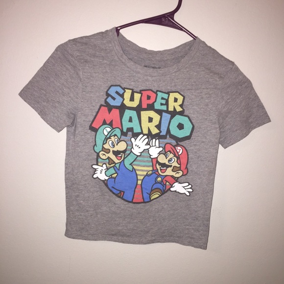 Nintendo Tops - 3/$15🌸 Super Mario crop top Xs